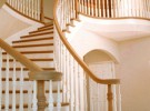 custom woodworking on stairs saginaw